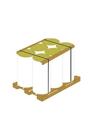 200Adet 1Metre - Karton Köşebent - Palet Köşebent - 40X40X4Mm