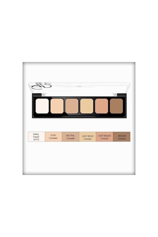Golden Rose Correct Conceal Cream Palettes 01 Light To Medium