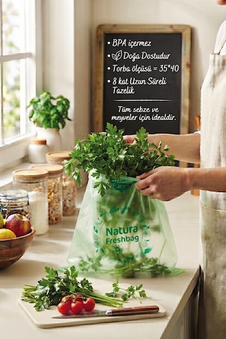 Natura Freshbag Tazeliği Koruyan Poşet İki Paket