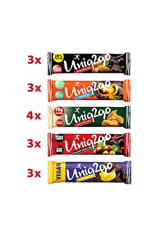Uniq2go Karışık Midi Protein Bar Seti 16 Adet