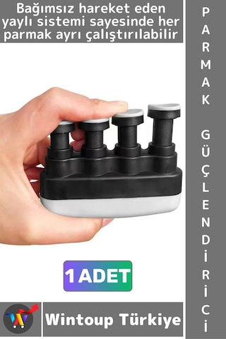 Elyayı Rehabilitasyon Spor Müzisyen Gitar Piyano Parmak El Bilek Güçlendirici Yaylı Egzersiz Aleti Çok Renkli