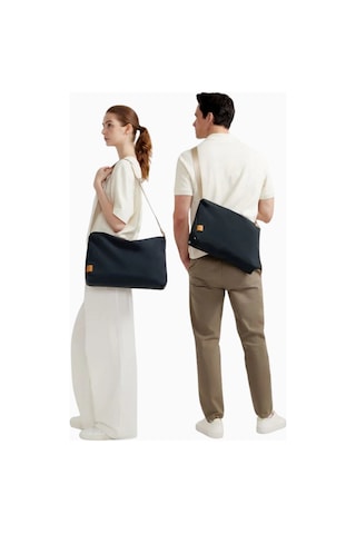 Lojel Niru City Shoulder 13l Unisex Omuz Çantası Indigo Lacivert