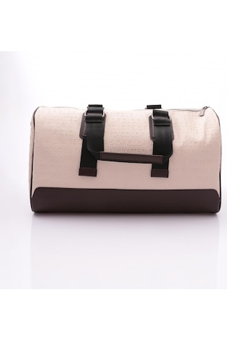 Dgn Arm209 Kadin Üstü Oval Seyahat Çantasi ARM209-2491-R2440 Bej