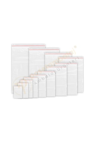 8x10 Cm. Kilitli Torba 100 Adet