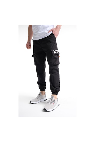 Oksit Destry Slim Fit Kort Paraşüt Kargo Cepli Erkek Eşofman Alt 001
