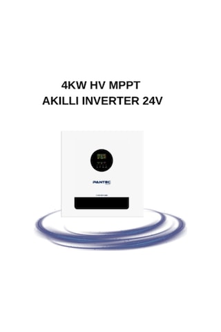 Pantec 4kw Yüksek Voltaj Tam Sinüs Akıllı İnverter 24v 100a Mppt Şarjlı İnverter - Wifi