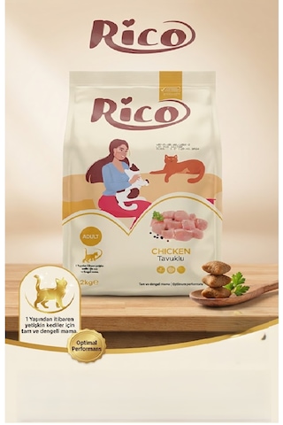 Tavuklu Yetişkin Kedi Maması 2 Kg - Tam Ve Dengeli Beslenme "tavuklu"