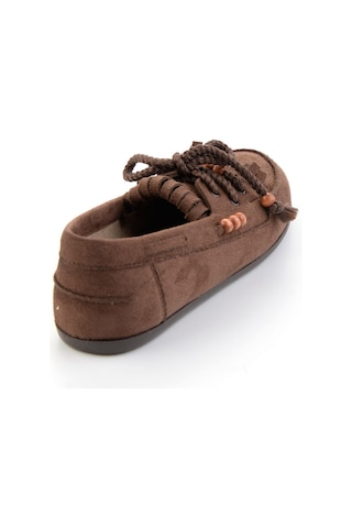 Bambi Kahve Kadın Loafer Ayakkabı K01566004872 Kahve