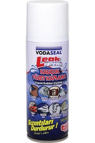 Leak Fix Su Geçirmez Sızdırmaz Sızıntı Önleyici Kauçuk Kaplama Izolasyon Beyaz Sprey 200 Ml