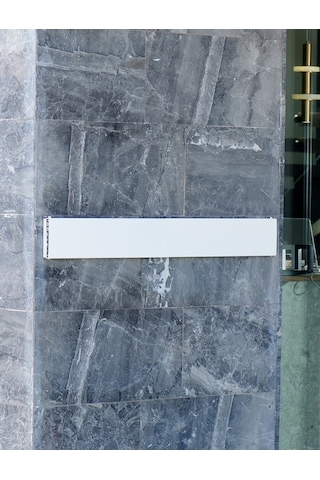 Design Kurutmalık Çamaşır Askısı Beyaz-100cm - Duvara Monte, Katlanabilir Çamaşırlık - Beyaz