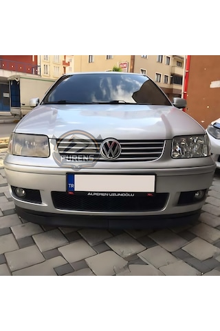 Volkswagen Polo Mk3 1994-2003 6n Uyumlu H Lip Esnek Ön Lip 2 Parça Karlık Ön Ek Tampon Altı Dill