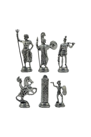 Satranç Taşı İsteyene Gifthome Battal Metal Antik Yu