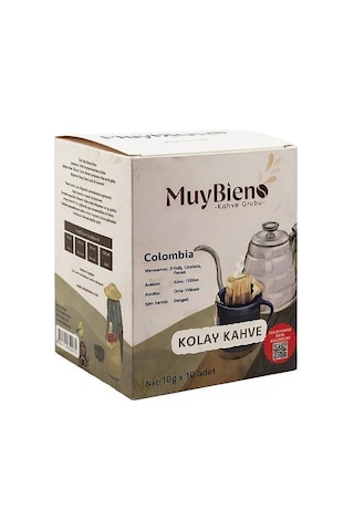 MuyBieno Kolombiya Kolay Kahve 10'lu