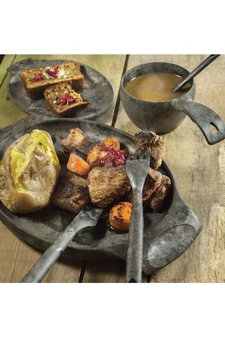 Kupilka Cutlery Çatal Bıçak Seti Siyah Std Çok Renkli