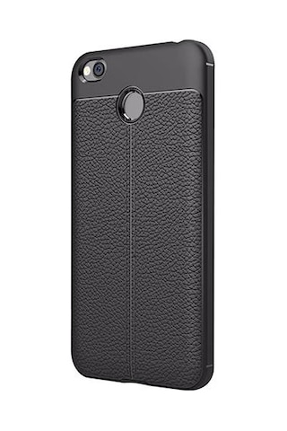 Zore Red Mi 4x İle Uyumlu Niss Silikon Kılıf Siyah