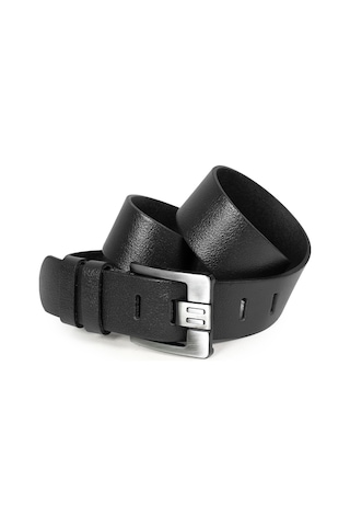 Deepsea Siyah Erkek Spor Deri Erkek Kemer 1801312 Siyah