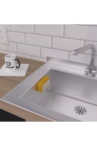 Embodıment Mutfak İçin Lavabo Sabunu Tutucu 174398395 Beyaz