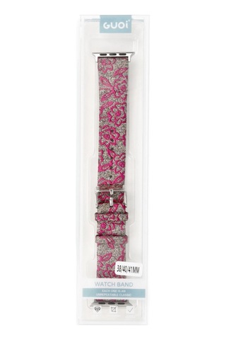 Apple Watch 38mm Creeper Desenli Kordon - Pembe Diğer