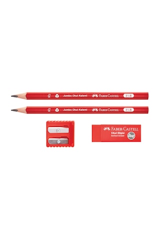 Faber-castell Jumbo Okul Kalemi Seti