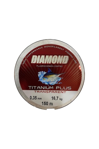Bauer Diamond Titanium Plus 0.35 Mm 150 Mt Misina - Renk: Gri 16.7 Kg