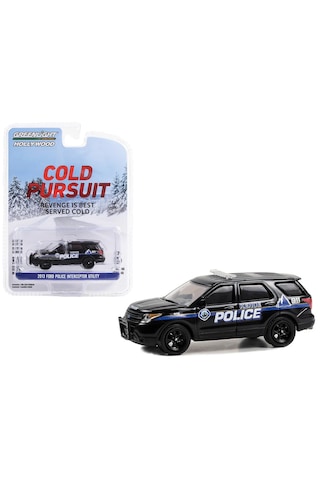 Greenlıght Hollywood 40 Cold Pursuıt 2013 Ford Polıce Interceptor Utılıty Siyah