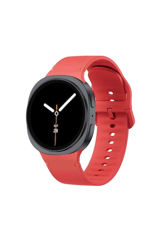 Samsung Galaxy Uyumlu Watch 9/8 40mm 44mm Classic 46mm Lansman 1-1 Kordon Spor Silikon Band
