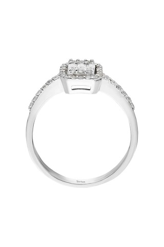 Sirius F Renk 0,40 Karat Baget Pırlanta Yüzük 0817R0244