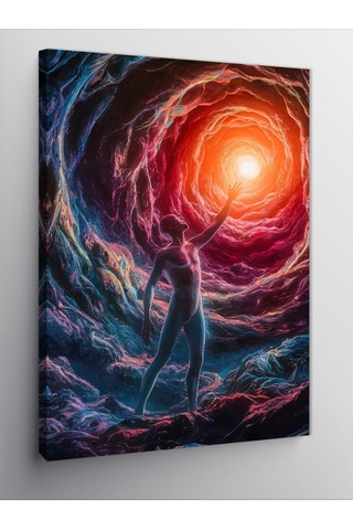 Kanvas Tablo İçsel Yolculuk 70cmx100cm