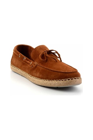 Bambi Taba Leather Erkek Espadril E01395409702 Taba