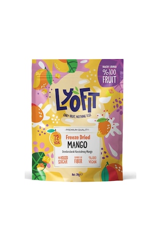 Lyofit Food Freeze Dried Mango 20 G