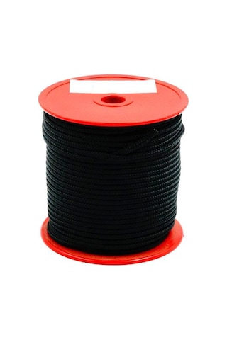 Globe Polyester Çok Amaçlı Siyah Halat Ip 1,5 Mm 200 Mt.