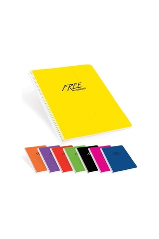 Keskin A4 120 Yp.çizgili Pp Kapak Free Defter
