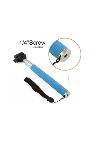 Sanger Sg-01 Selfie Çubuğu Monopod Mavi