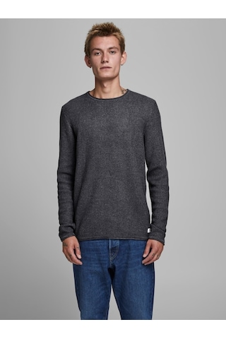 Jack & Jones Jack Jones Erkek Bisiklet Yaka Kazak 12179861