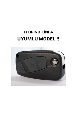 Fiat Fiorino - Linea Sıstalı 3 Buton Anahtar Kumanda Koruma Kılıfı Petek Desenli