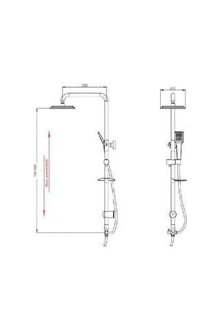Fleko Banyo Krom Çelık Dus Setı Diğer