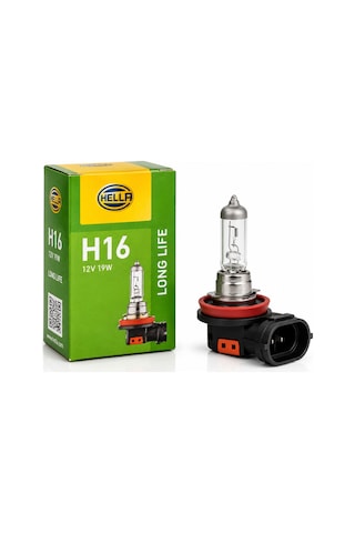 H16 Long Life 12v 19w Uzun Ömürlü Sis Farı Ve Gündüz Farı Ampulü Tekli