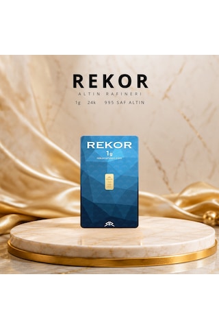 5 Adet 1 Gr 24 Ayar Altın 995 Rekor