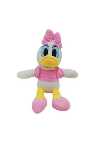 İthal Soft Kumaş Xl Boy Donald Duck & Daisy Duck Peluş Oyuncak Uyku & Oyun Arkadaşı Çeşitleri 60 Cm. Pembe