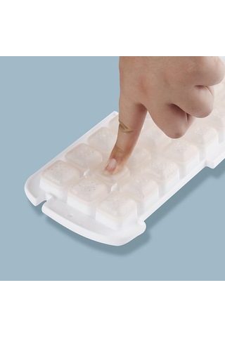Sunup Çok Amaçlı Buz Küpü Tepsisi Beyaz