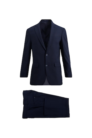 Uki Açık Lacivert Comfort Fit 6 Drop Ceket Açık Lacivert