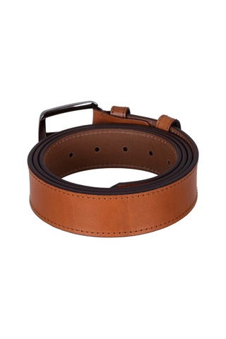 Wolfen Klasik Erkek Deri Kemer Çok Renkli