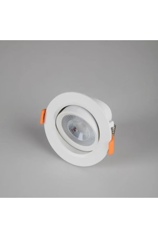 Ct-5204 Akik 7 Watt Led Spot Beyaz Kasa Beyaz Işık