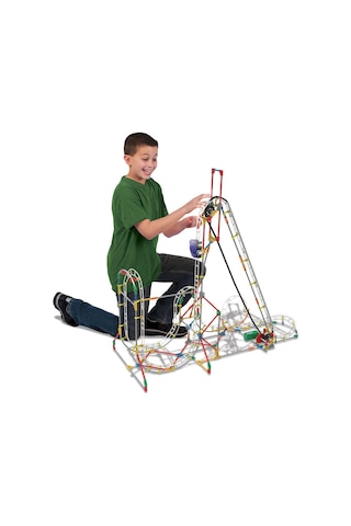 K'Nex Blizzard Blast Roller Coaster Seti Motorlu Hız Treni