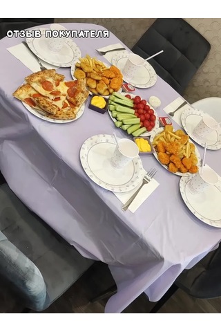 Eventbox Tek Kullanımlık Masa Örtüsü 433573960 Leylak