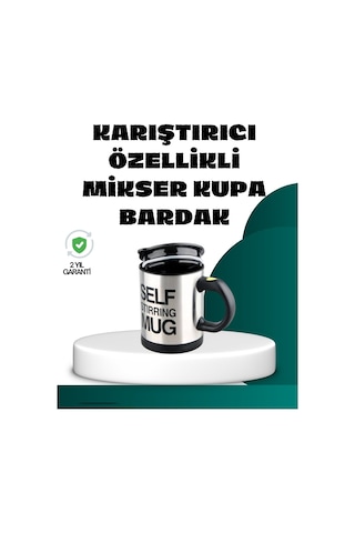 Northcity Otomatik Karıştırmalı Termos Kupa - Usb Şarjlı, Ergonomik Ve Çift Katmanlı İzolasyon