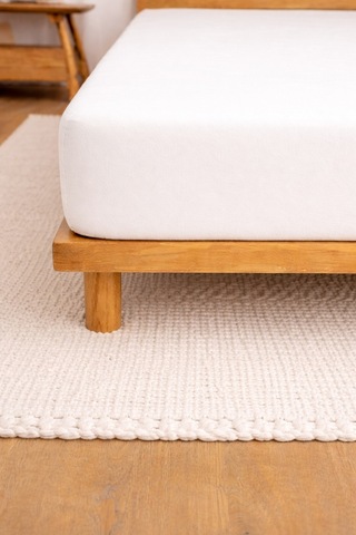 Bessy Penye Fitted Lastikli Çarşaf %100 Pamuk Kumaş Tek Çift Kişilik Battal King Size Beyaz