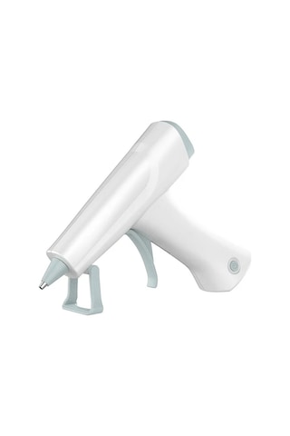 Honeybeeshop Beyaz Akulu Sicak Silikon Tabancasi 37v Sarj Edilebilir Hizli On Isitma 10 Adet Mini Silikon Cubuk Sanat El Sanatlari Icin