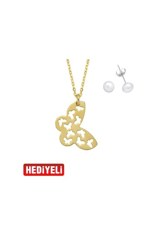Kelebek Altın Kolye Ucu As1420Gkl Altınsepeti