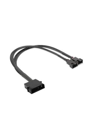 3C Fan Çoklayıcı 2 Port Y Pwm 4 Pin Splitter Çoklayıcı Switch Kablosu 5025